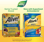 Nature's Way Alive! Multivitamínico para Hombres 50+, 50 Comprimidos