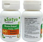 Kanchnar Forte Cápsulas 500 mg - 120 Cápsulas Vegetales (2 Envases de 60)