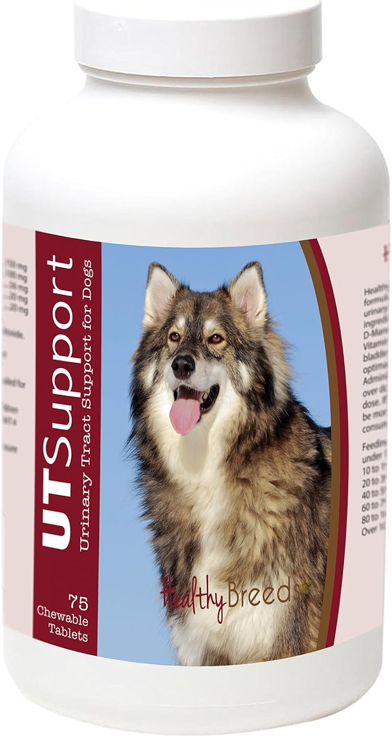 Healthy Breeds Cranberry Chewables para Perros – Apoyo Urinario – 75 Masticables