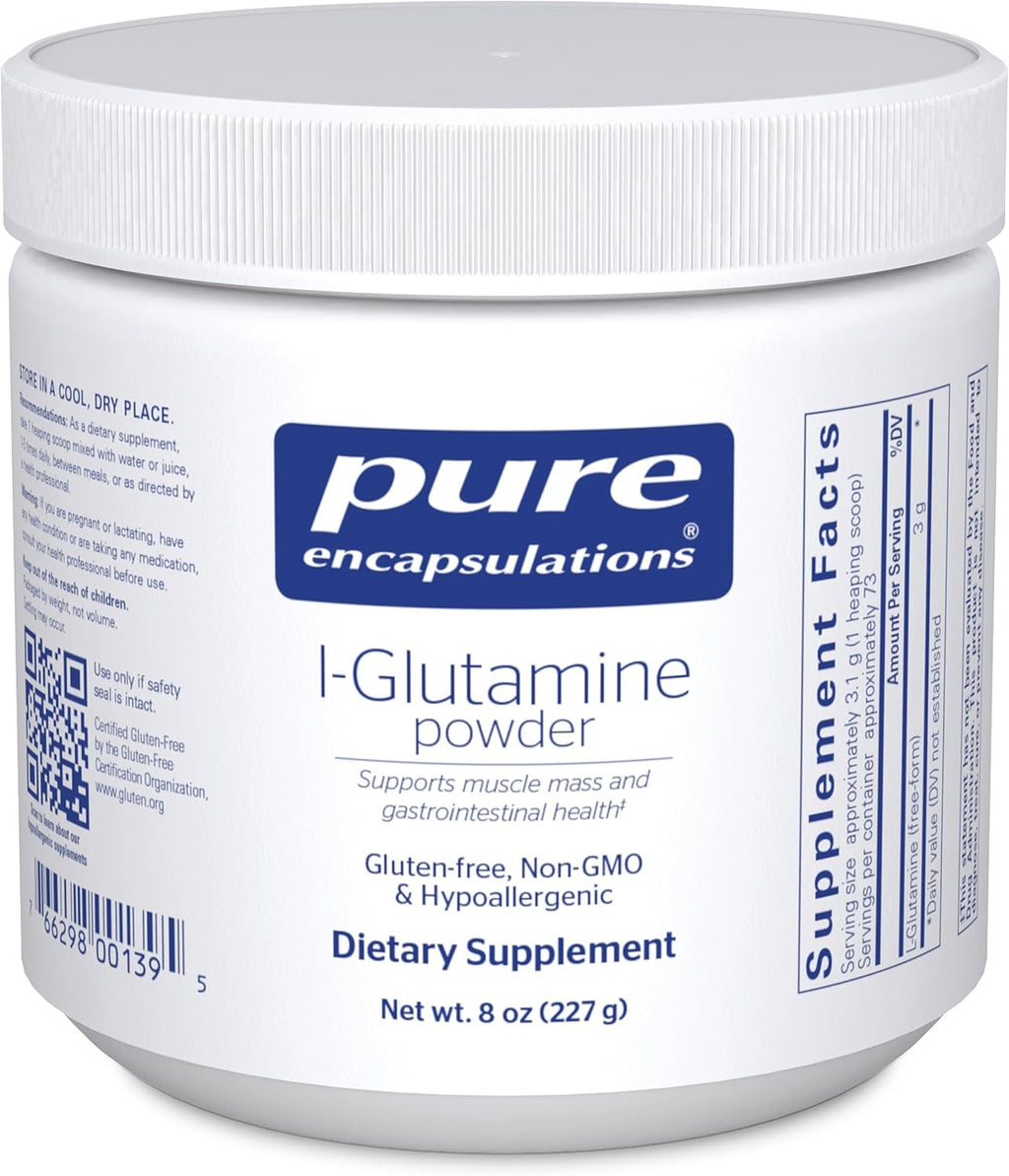 Pure Encapsulations L-Glutamina en Polvo Pura - 227g