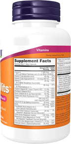 Now Foods Daily Vits con Mezcla de Frutas y Verduras, Luteína y Licopeno, 120 Cápsulas Vegetales
