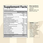 Micro Ingredients Multivitamínico Bariátrico Metilado con 45mg de Hierro para Mujeres y Hombres, 240 Cápsulas Vegetales | 23 Vitaminas Esenciales con D3, K2, Zinc y Más | Sin Rellenos, No Transgénico