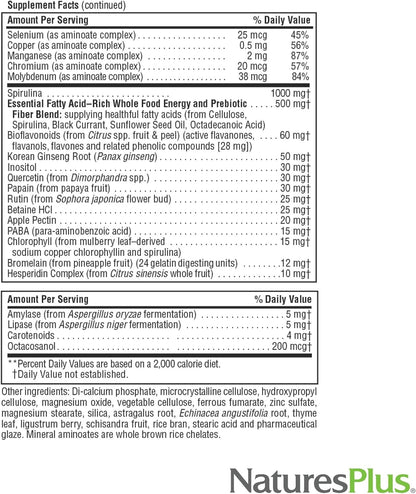 NaturesPlus Source of Life - Multivitamínico y Mineral, 90 Mini-Comprimidos – Image 6