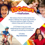 L'il Critters Kids Immune C - Vitamin C and Zinc Gummies for Kids - 190 Gummies - Assorted Fruit Flavor - Gluten-Free and Dairy-Free
