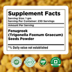 HerbsForever Fenugreek Powder (Seeds) 230 g