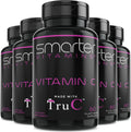 SmarterVitamins (Pack de 5) Vitamina C Natural de Bayas, Antioxidantes, Bioflavonoides y Polifenoles, 300 Cápsulas Veganas