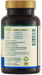 Petnc Adult Multi Chewables Multivitamin for Dogs, 75 Count, Liver Flavor