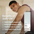 Multivitamínico para Hombres meOrigin | Complejo con Zinc, Vitamina D, C, B12, Saw Palmetto, Biotina, Selenio | 79 Nutrientes para la Energía y el Cabello Saludable | 30 Días