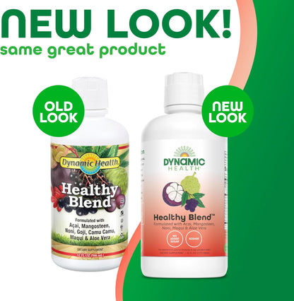 Dynamic Health Healthy Blend - Mezcla de – Mangostán: Contiene xantonas, compuestos con propiedades antioxidantes – Image 2