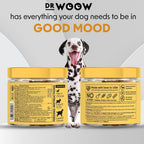 Multivitamínico para Perros 11-en-1 - 90 Chews Blandos - Glucosamina + Probióticos - Apoyo Inmunitario y Digestivo