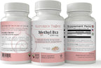 Vitamina B12 Metilcobalamina 1000 mcg, 365 Comprimidos Masticables Sabor Cereza