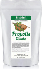 Stakich Trozos de Propóleo de Abeja - Puro y Natural - 453 g
