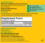 Nature Made Vitamin E 180 mg (400 IU) dl-Alpha, 300 Softgels