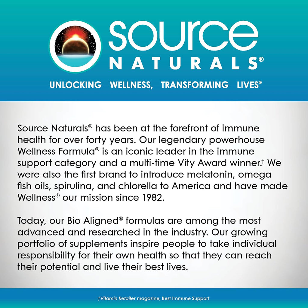Source Naturals Vitamina D-3 Fast Melt - 120 Comprimidos Sabor Cereza Negra y Melocotón