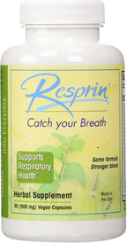 Respirin - Traditional Herbal Blend for Breathing, 90 Vegan Capsules