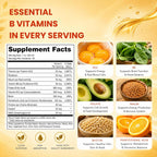 ENP Super B Complex Liquid - B12, B6, Tiamina y Biotina - Apoyo Energético, Metabólico y Nervioso - Vitaminas B Líquidas para el Bienestar Diario - 32 Porciones