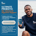 Dr. Tobias Prebiotics - 30 Capsules - Digestive Support and Gut Health