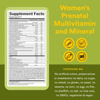 Natural Factors Whole Earth & Sea Women's Prenatal – 60 Comprimidos (30 Dosis)
