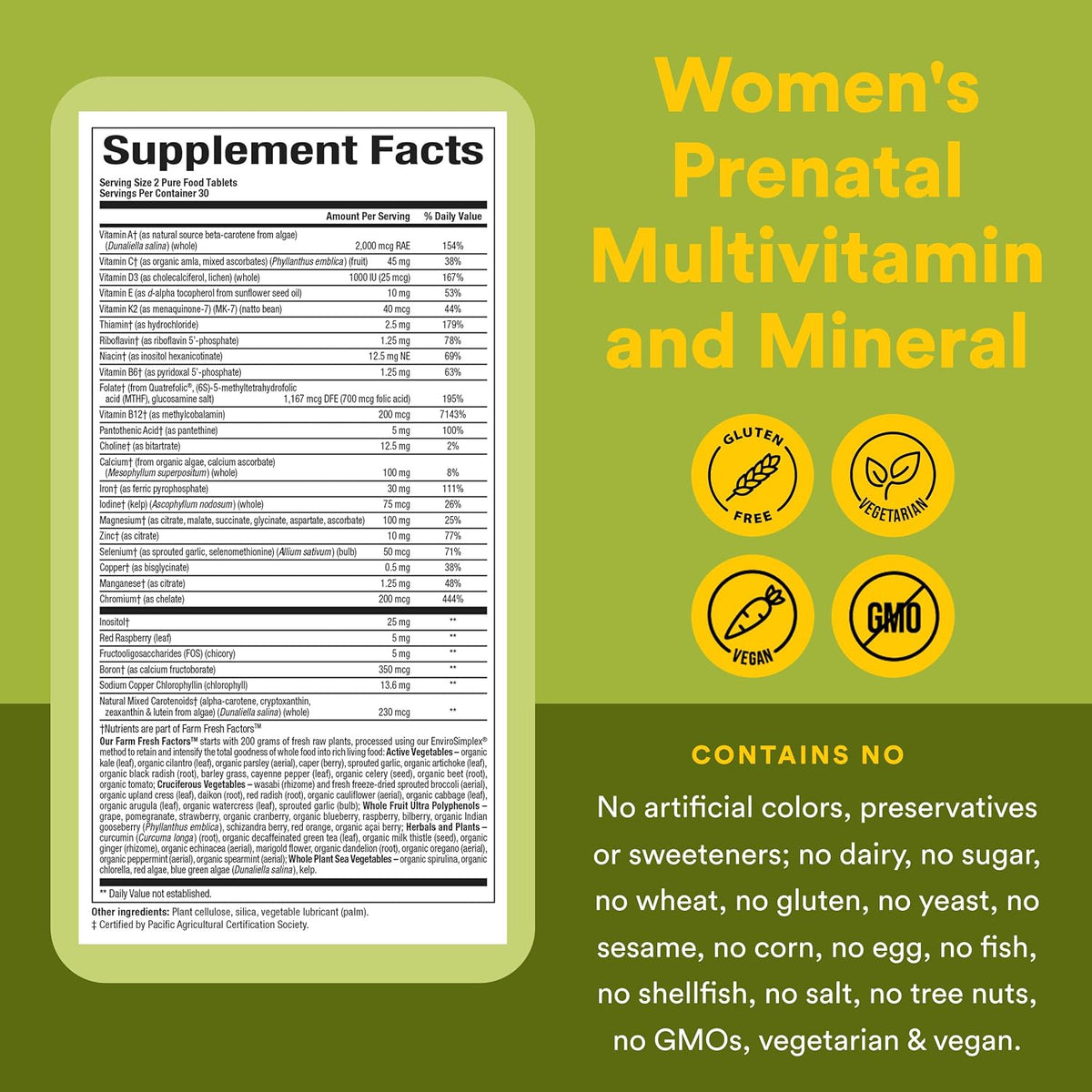 Natural Factors Whole Earth & Sea Women's – Vitamina B12: Favorece el metabolismo energético y el sistema nervioso. – Image 4