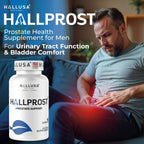 HALLPROST 60 Cápsulas - Complemento Alimenticio para la Próstata