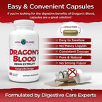Vital Planet - Extracto de Resina de Sangre de Drago (Croton lechleri), 500 mg, 60 Cápsulas (Pack de 2)