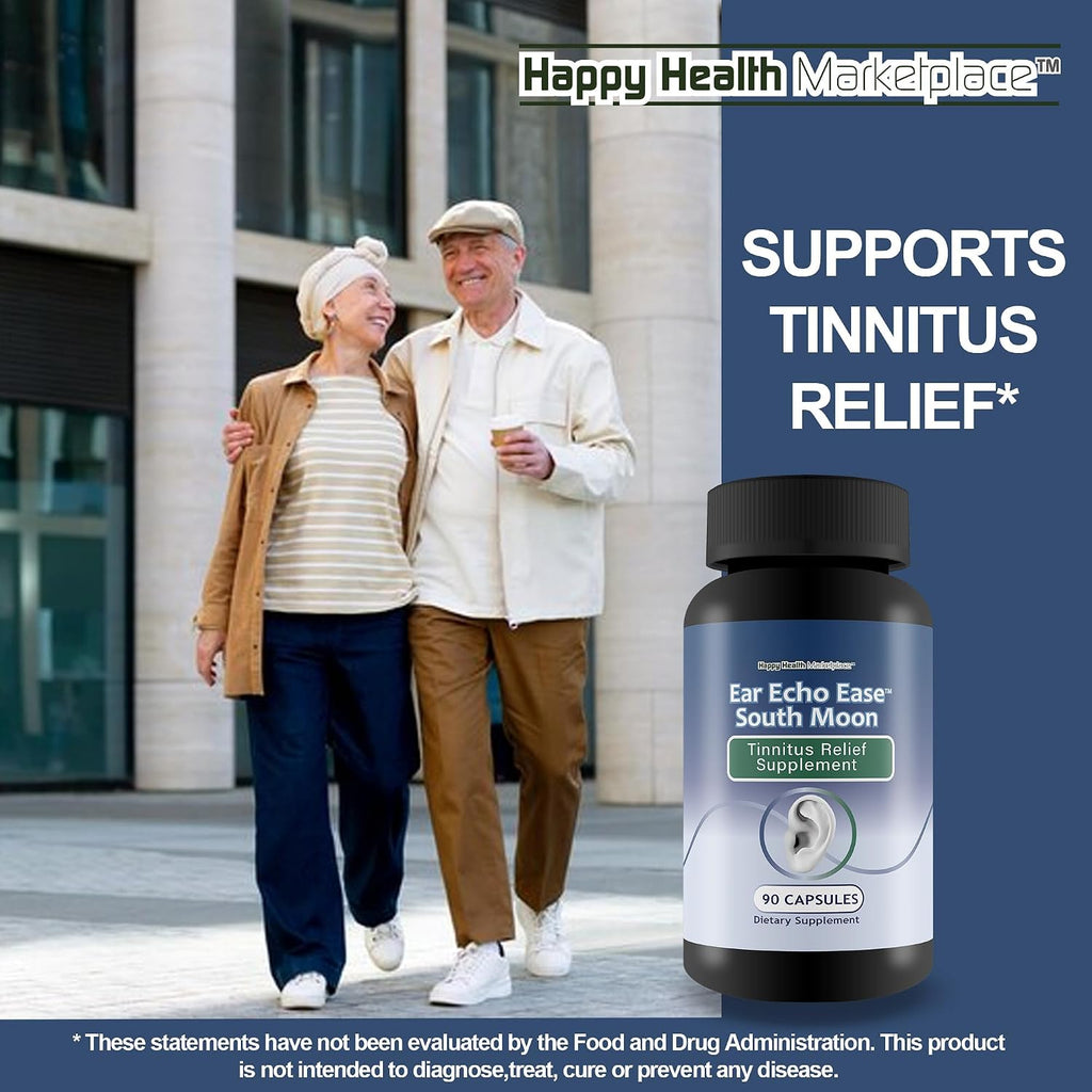 Happy Health Marketplace Ear Echo Ease - Alivio para el Tinnitus