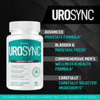 (Pack de 2) UroSync Cápsulas - Suplemento Oficial para Hombres con Ingredientes Naturales, Fórmula Avanzada Premium, UroSynic para el Bienestar Diario, 120 Cápsulas para 2 Meses