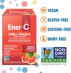 Ener-C Tangerine & Grapefruit Mezcla Multivitamínica en Polvo, 1000mg Vitamina C