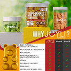 JOYLI Nutrition Multivitamin Gummies - 2 Paquetes (60 Gominolas) - Sin Azúcar