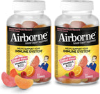Airborne 750mg Vitamina C Gominolas - 126 Gominolas, Sabor Frutas Variadas