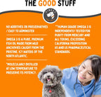 Omega 3 Fish Oil for Dogs - Finest For Pets - 180 Softgels with EPA and DHA