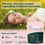 Airboy Gominolas Probióticas Vaginales para Mujeres, Sabor Piña – 60 Gominolas