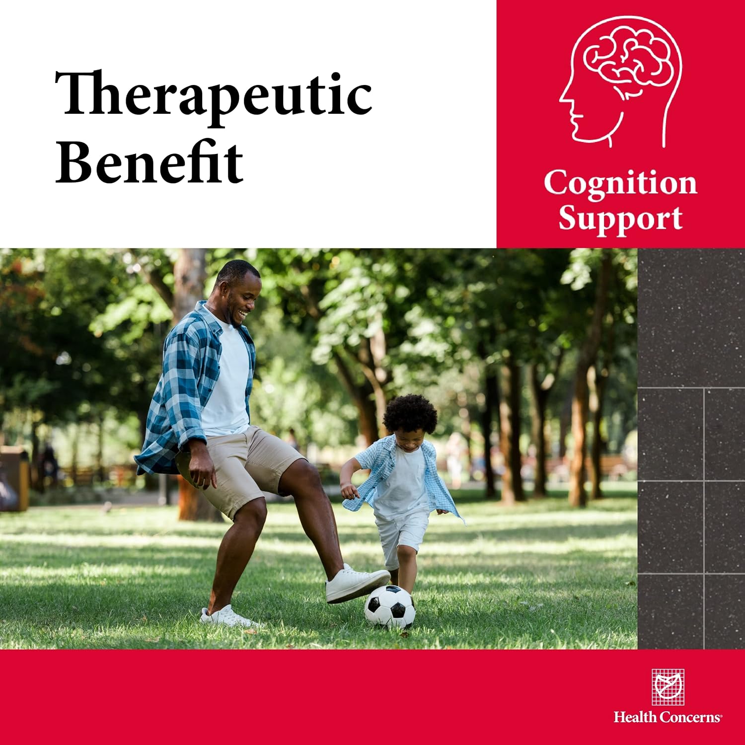 Health Concerns Cogni-Spark – Apoyo Cognitivo con Alfa-GPC – 30 Cápsulas