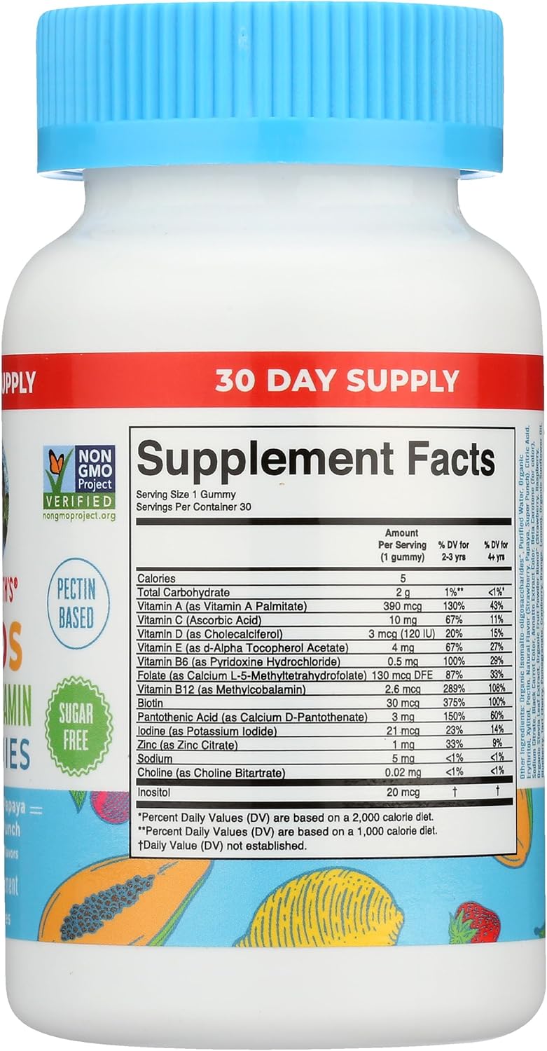 Mary Ruth's Kids Sugar Free Multivitamin Gummies - 30 Gominolas