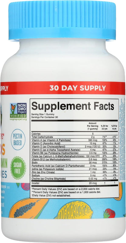 Mary Ruth's Kids Sugar Free Multivitamin Gummies - 30 Gominolas