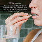 Hush & Hush Suplemento para el Acné – 60 Cápsulas – Fórmula Vegana con Vitamina A, Zinc y Cúrcuma