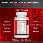 Mr. Man Support – Suplemento de Fertilidad Masculina para la Salud del Esperma y el Equilibrio Hormonal