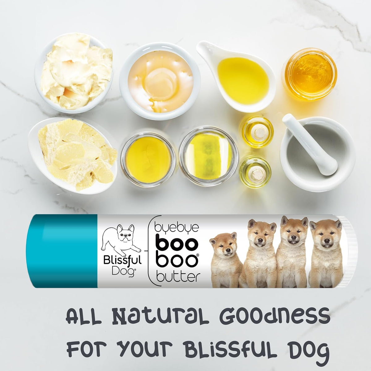 The Blissful Dog .15 oz Tube Shiba Inu – Aceites de oliva, ricino, aguacate, almendra y coco: proporcionan – Image 2