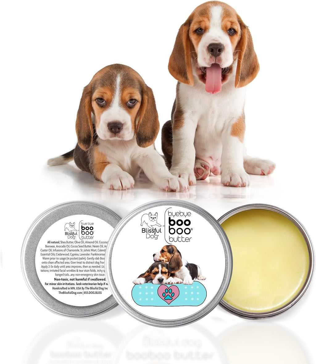 The Blissful Dog 8 oz TIN Mantequilla para rozaduras de Beagle