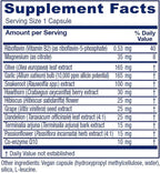 Vitanica Rauwolfia Extra, Suplemento de Apoyo Cardiovascular, Vegano, 90 Cápsulas