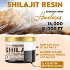 DEDICAD 30g Shilajit Resin with Herbal Complex - Paullinia Guarana, Gotu Kola Leaf & More
