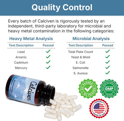 Calciven - Suplemento Natural de Calcio y Minerales para el Soporte Óseo – Image 7