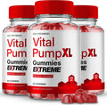 Vital PumpXL Gummies para Hombres - Máximo Rendimiento - Fórmula Avanzada (Pack de 3)