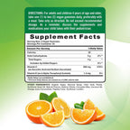Nature's Truth Gominolas de Vitamina C con Vitamina E | 50 uds | Sabor naranja | Vegano
