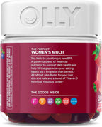 OLLY Multivitamínico Femenino en Gominolas, Sabor Berry, 180 Gominolas (90 Días de Suministro)