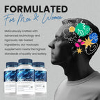 SciatiSoothe Suplemento Cerebral - Fórmula Natural - 300 Cápsulas (5 Envases)