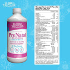 Buried Treasure Prenatal Plus DHA Complete - Liquid Prenatal Supplement with DHA and Iron