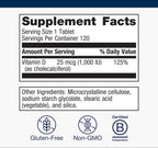 Metagenics Vitamina D3 1000 UI - 120 Comprimidos