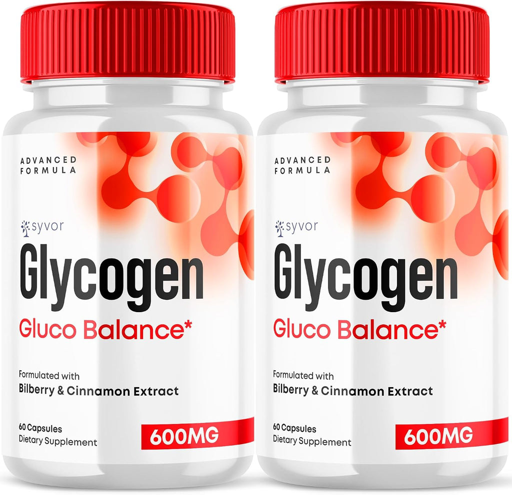 Glycogen Balance Cápsulas - Fórmula Avanzada para el Equilibrio del Glucógeno (120 Cápsulas)