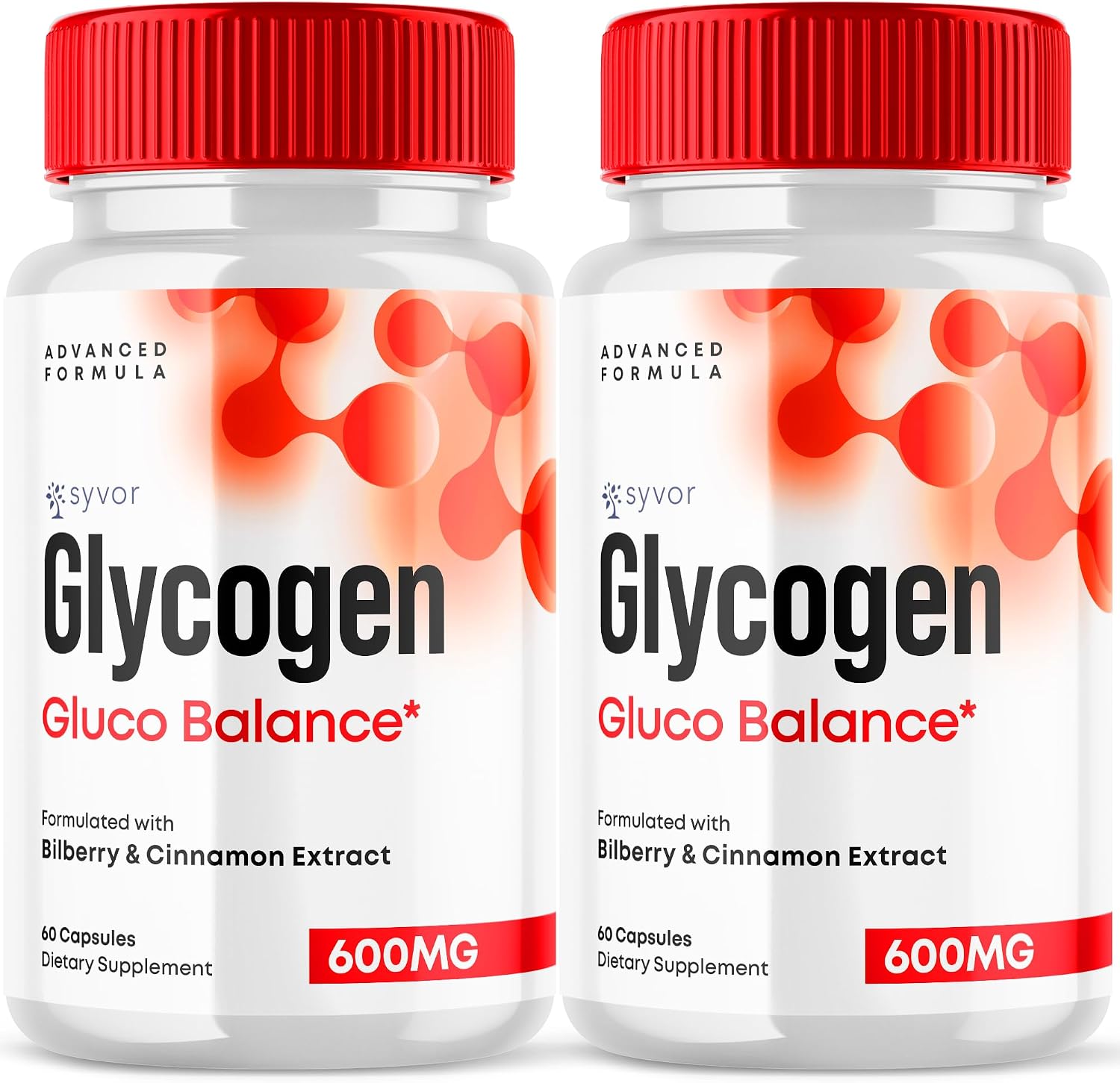 Glycogen Balance Cápsulas - Fórmula Avanzada para el Equilibrio del Glucógeno (120 Cápsulas)